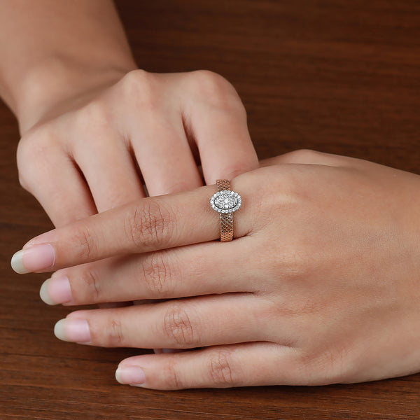 Stellar Aura Diamond Ring