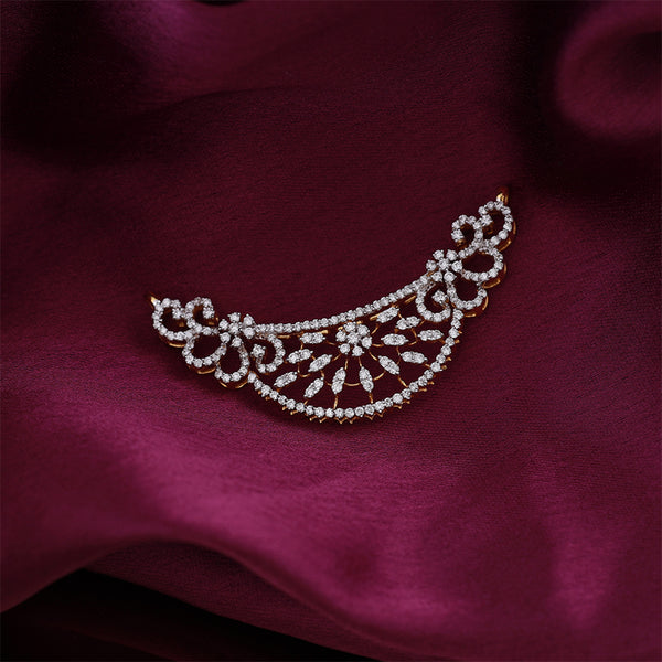 Crescent Grace Diamond Mangalsutra