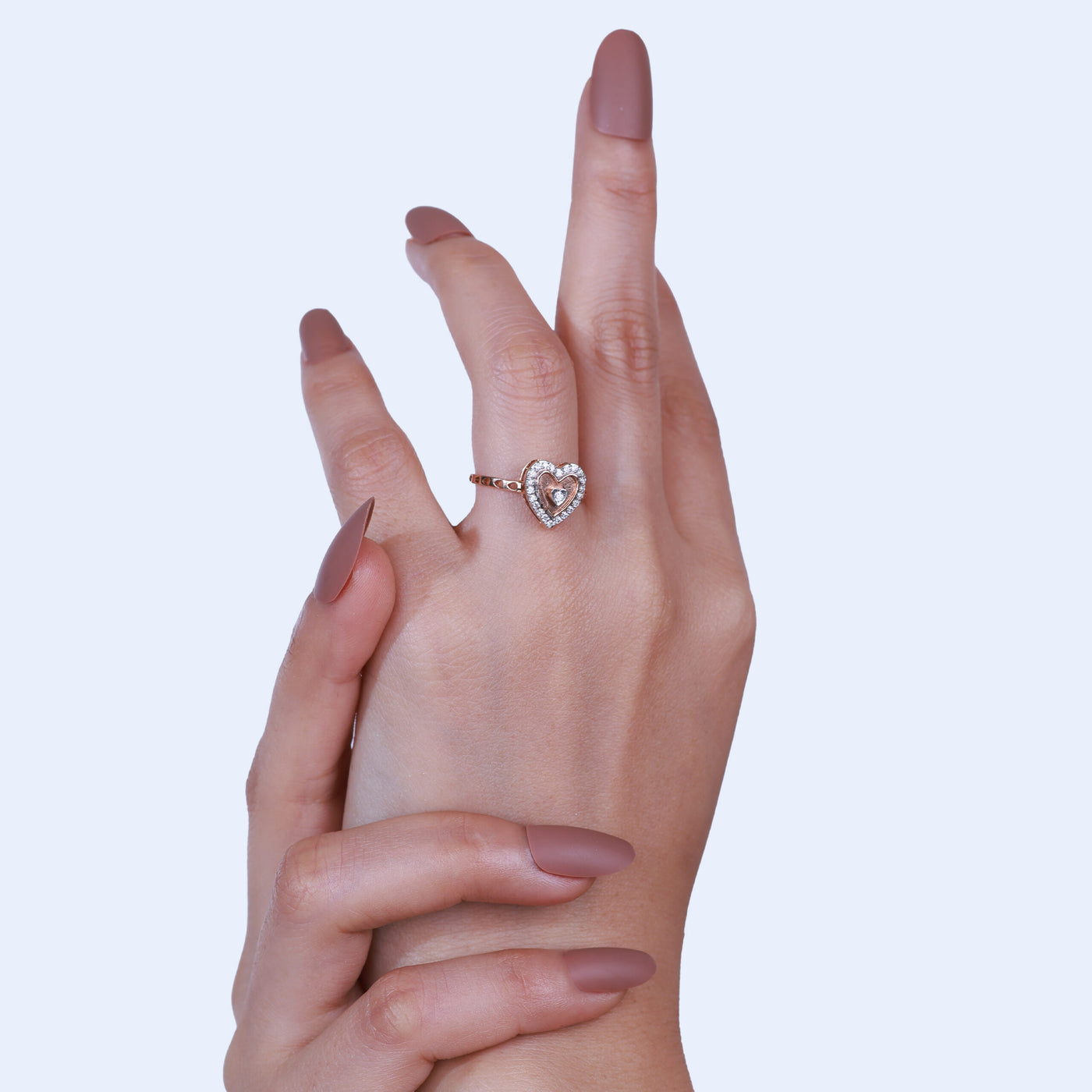 Forever Yours Heart Diamond Ring