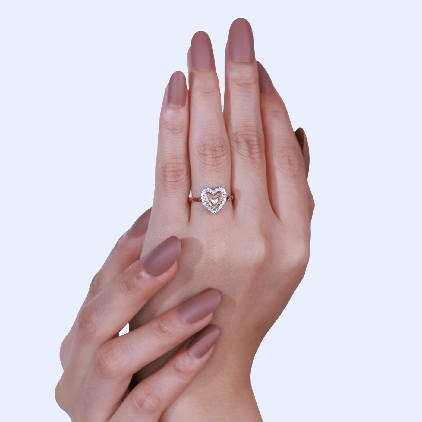 Forever Yours Heart Diamond Ring
