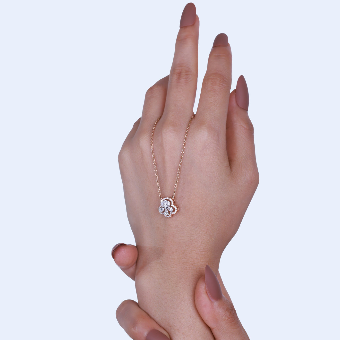 Diamond Blossom Pendant - Only