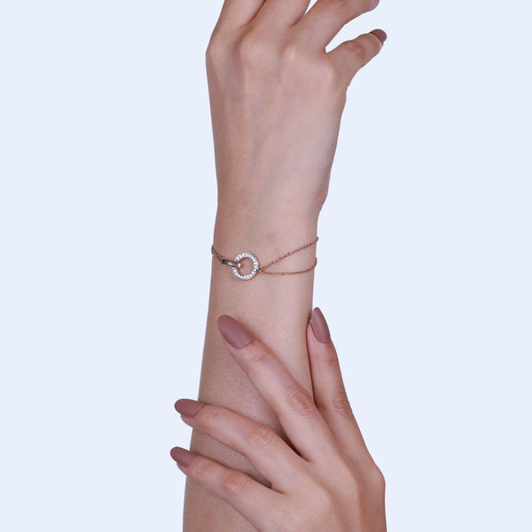 Constellation Link Diamond Bracelet