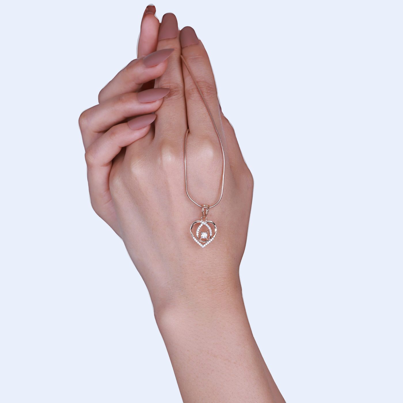 Radiant Love Diamond Pendant - Only