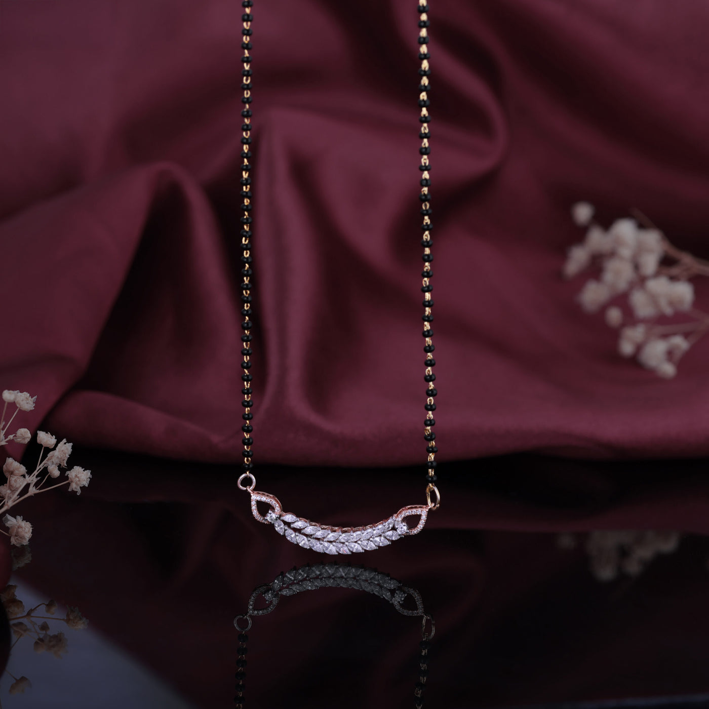 Timeless Bloom Diamond Mangalsutra