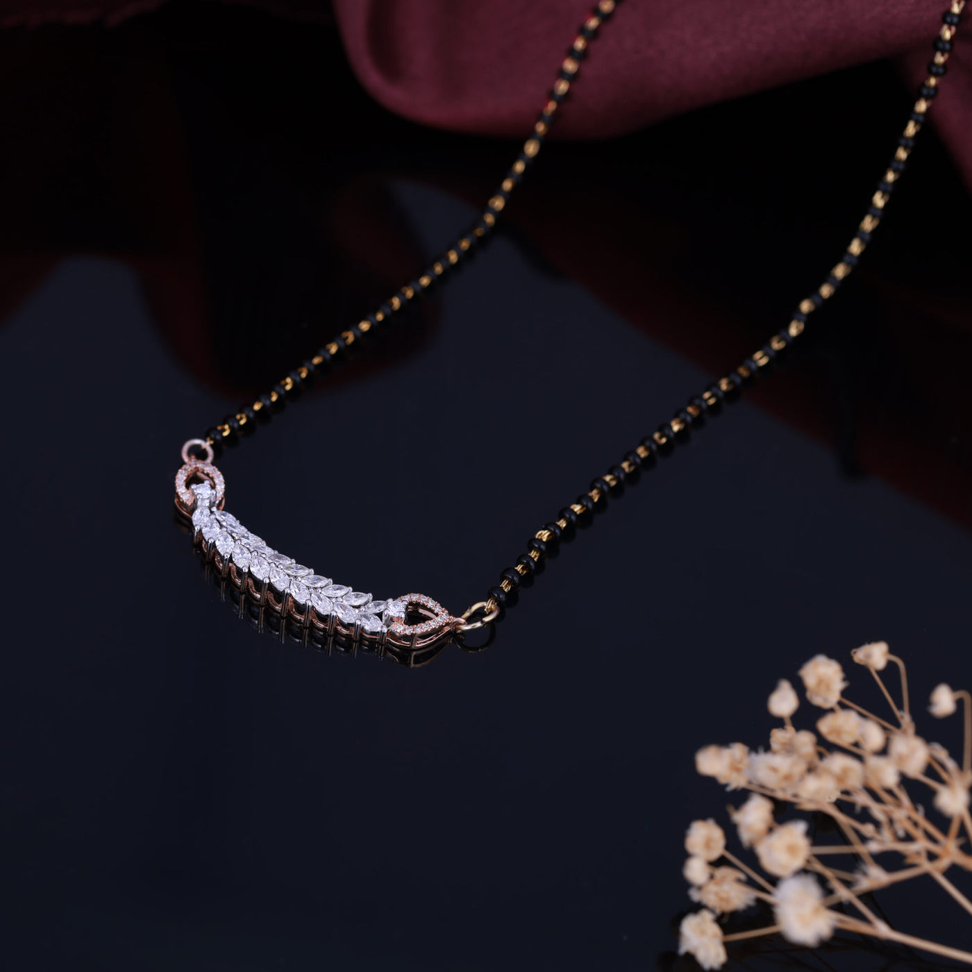Timeless Bloom Diamond Mangalsutra