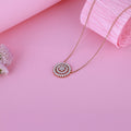 "Luminous Loop" Diamond Pendant - Only