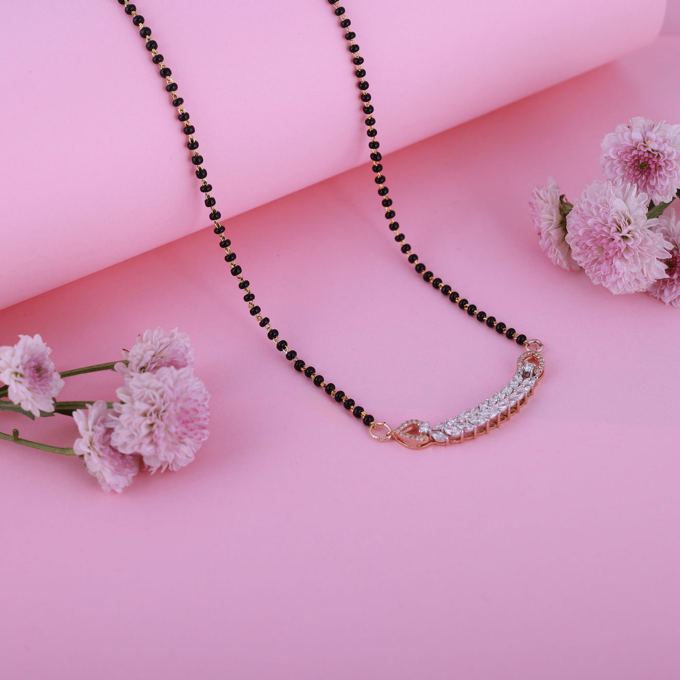 Timeless Bloom Diamond Mangalsutra