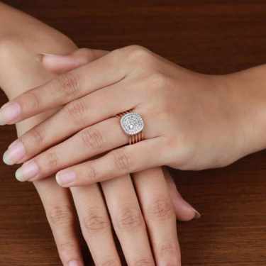 Crown Jewel Diamond Ring