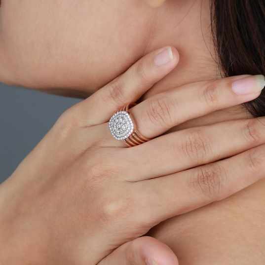 Crown Jewel Diamond Ring