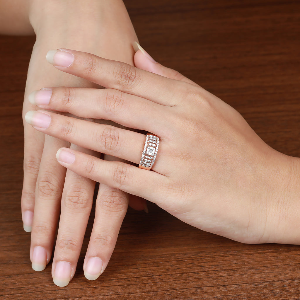 Eclipse Horizon Diamond Ring