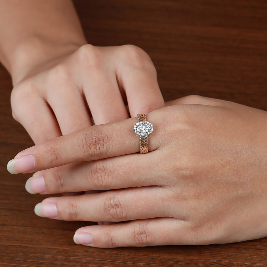 Stellar Aura Diamond Ring
