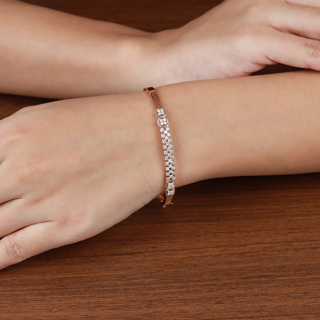 Square Linq Chic Bracelet