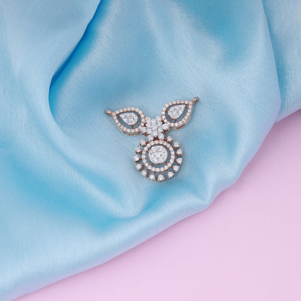 Floral Symphony Diamond Mangalsutra