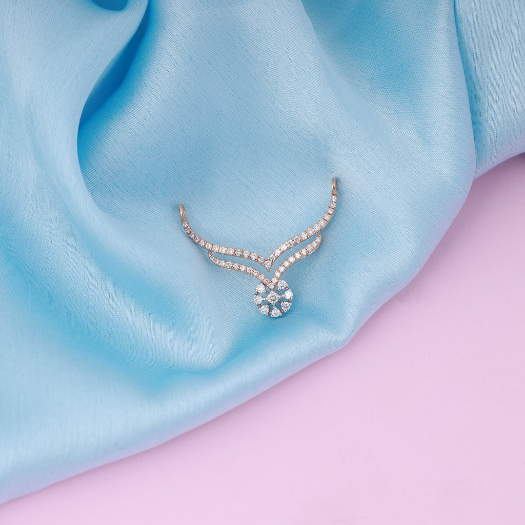 Wings of Elegance Diamond Mangalsutra