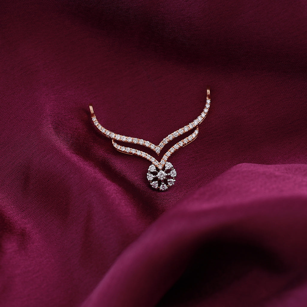 Wings of Elegance Diamond Mangalsutra