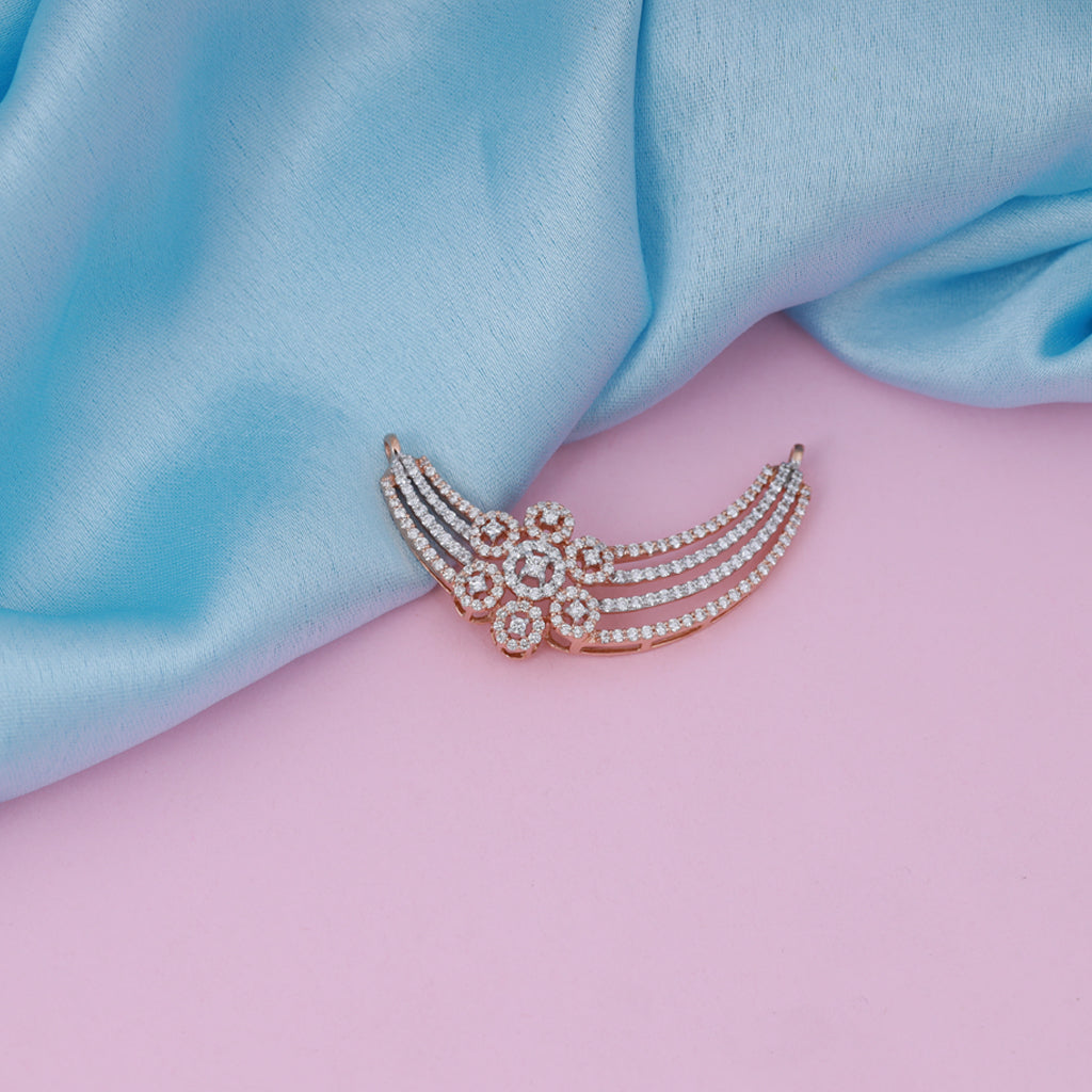 Shooting star Diamond Mangalsutra