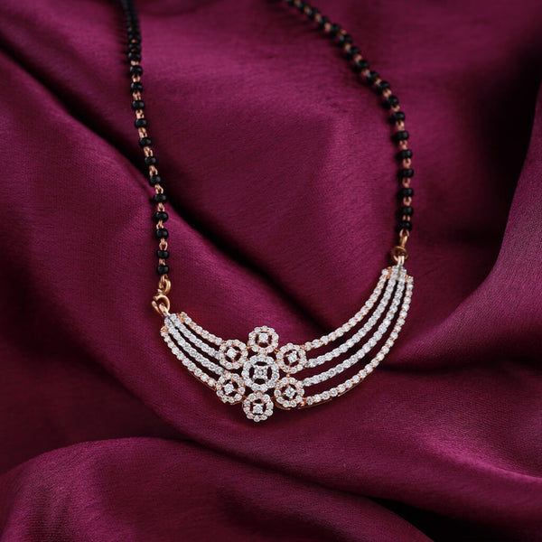 Shooting star Diamond Mangalsutra