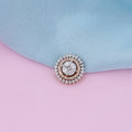 Solar Spiral Diamond Pendant
