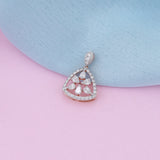 Tri- Star Sparkle Diamond Pendant