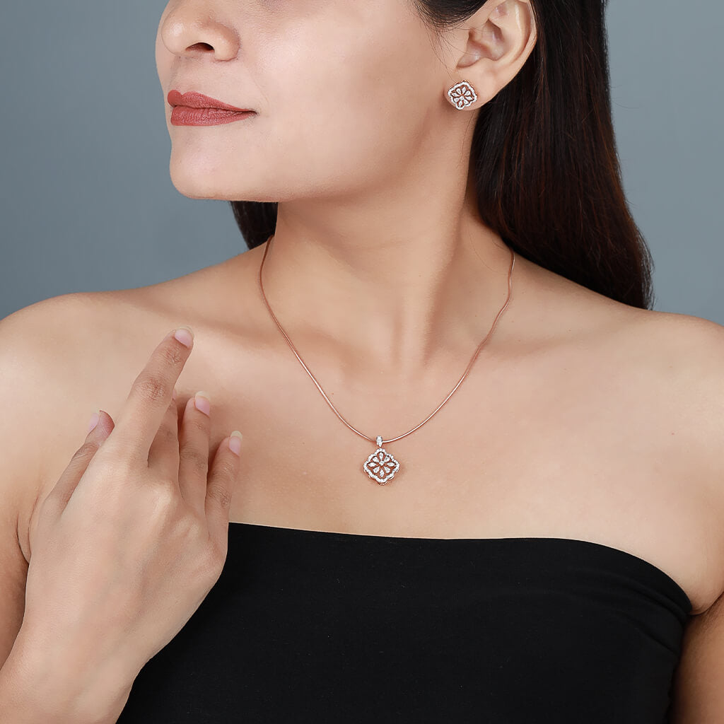 Blooming Star Diamond Pendant - Only