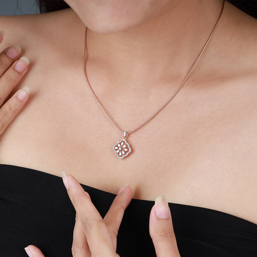 Blooming Star Diamond Pendant - Only