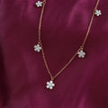 Flower Elegance Diamond Necklace