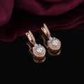 Cosmic Flora Hoops Earrings